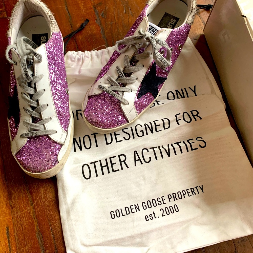 Authentic Golden Goose DB. Very gently and barely worn. Sz 40. Super cute. $515
